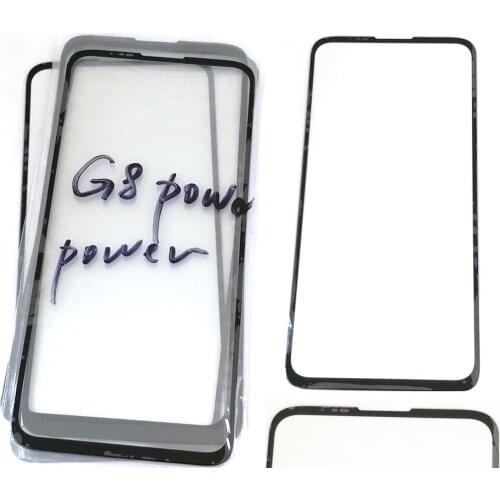Outer Front Screen Glass Lens For Motorola Moto G8 Power +Tools & OCA