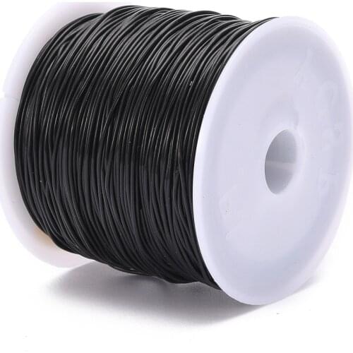 1 Roll Spandex Elastic Stretch Thread Cords 0.6mm 0.8mm 1mm for Bracelets Necklace Jewelry Making Beading Crafts Supplies