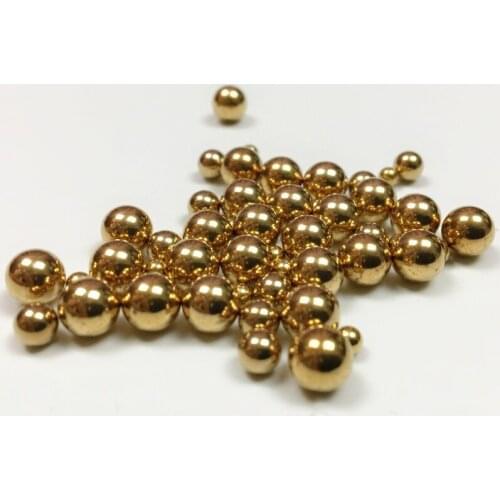 2.6mm 2.7mm 2.8mm 2.85mm 3.0mm 3.175mm 3.5mm 4.0mm 4.5mm 5.0mmCopper Brass Ball Solid Precision Beads Bearing Balls High Quality