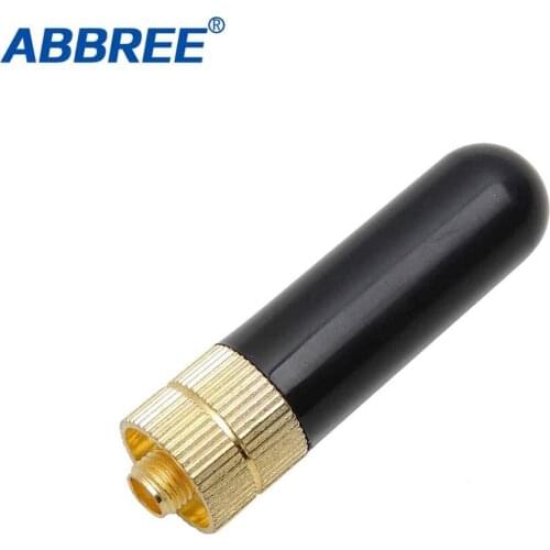 Abbree AR-805S 144/430MHz Dual Band Antenna SMA-Female for Baofeng UV-5R UV-82 BF-888S UV-9R Plus Ham 2 Way Radio Walkie Talkie