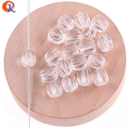 Cordial Design 12x13mm 430cs/Lot Acrylic Beads/Clear Pumpkin Shape Beads/Hand Made/Necklace/Jewelry Making/Earring Findings