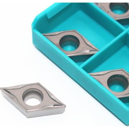 10PCS DCMT 11T304/08 FG CT3000 DCMT 32.51 FG Internal Turning Tools Cermet Grade Carbide insert Lathe cutter Tool