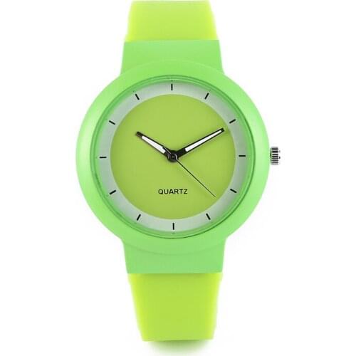 2020 New Fashion Casual Simple Quartz Watch Rubber Belt Watches for Women Stylish Relog Mujer Horloges Ladies Analog Wristwatch