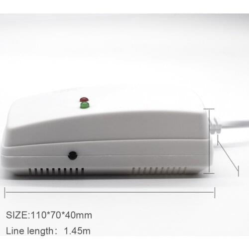 220V Gas Leak Detector standalone 85db Propane Butane Methane Natural Gas Safe Alarm Sensor New Arrival