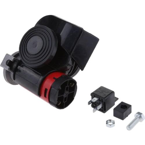 Electric Pump Air Horn 135db fits Almost Any 12V Vehicles Car, Truck, Boat, SUV