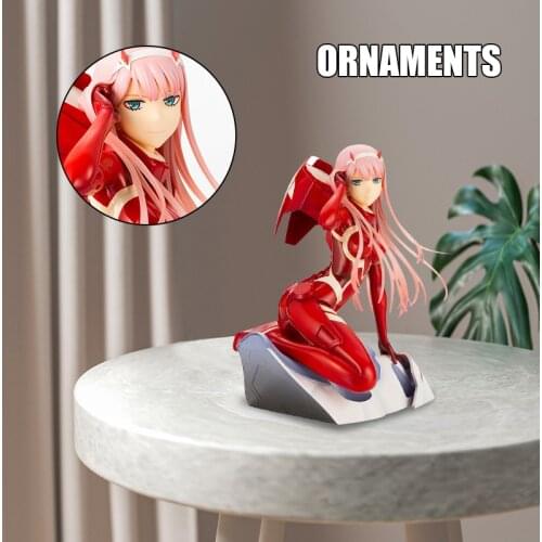 16cm Anime Darling in The Franxx Zero Two 02 Action Figure Durable Figurine Desktop Statue Gift Idea