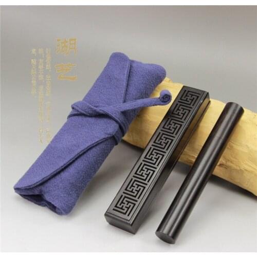 Lake violet Tan hollow wood art short paragraph 3.5 incense incense box set using cotton bags wholesale