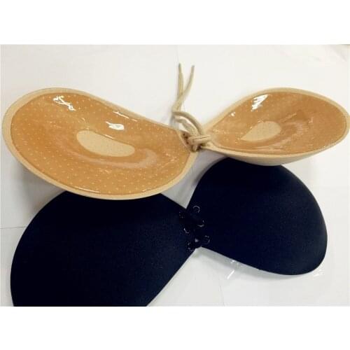 Thyme New Sexy Push up Seamless Bra Adhesive Silicone Backless Wedding Bralette Strapless Invisible Bra