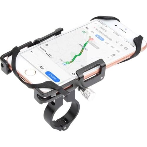 Aluminum Alloy Bicycle Mobile Phone Holder Rack Stand For Cycling Bike Motorcycle M365 Electric Scooter For GUB P10 Accessories
