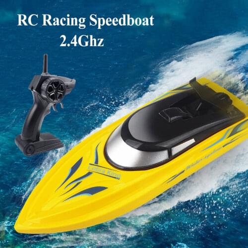 2.4Ghz Electric Remote Control Racing Boat RC Speedboat Waterproof Radio Control Machine Toys For Boys Girls RH701