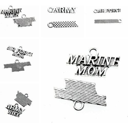 Sejuani diy charms for jewelry making kit pendant for bracelet jewelry accessories Army Brat Charms