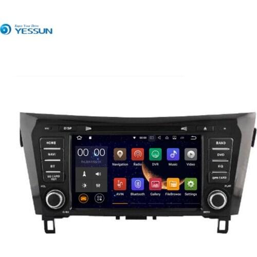 Yessun For Nissan X-Trail / Qashqai 2013~2016 Android Multimedia Player System Car Radio Stereo GPS Navigation Audio Video