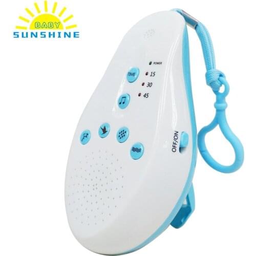 Sunshine Baby Sleep Soothers Sound Machine White Noise Record Voice Sensor with Voice recording function Fall asleep HighQuality