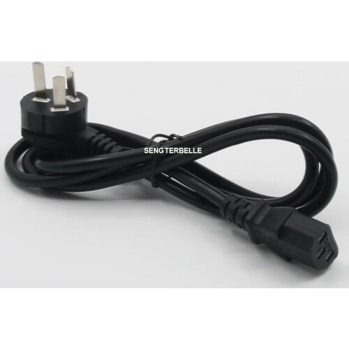 1PC AU Plug Computer Power Cable Extension Cord Household appliances Cable IEC C13 2000W Power Supply Cable
