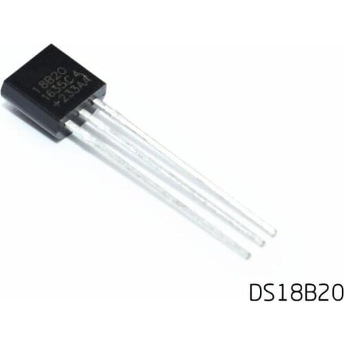 10PCS/LOT DS18B20 18B20 TO-92 IC Chip TO92 Temperature sensor