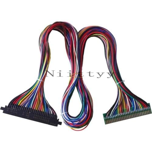 28-Pin Jamma Cable lengthened 160cm LCD Jamma Wire Harness for Fighting Game Machine 2 Player Battle Arcade board