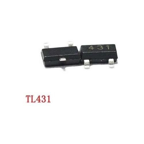 50PCS TL431 SOT TL431A SOT-23 431 SOT SMD new voltage regulator IC