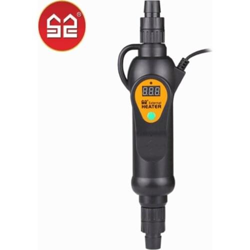 SUNSUN EH-300 EH-500 220V Aquarium Fish Tank Adjustable Temperature External Heater Connecting filter or pump drop shipping