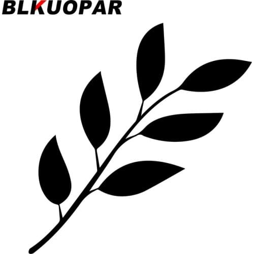 BLKUOPAR for Leaf Car Stickers Sunscreen Fashionable Decals Occlusion Scratch Windshield Air Conditioner Decor Car Goods