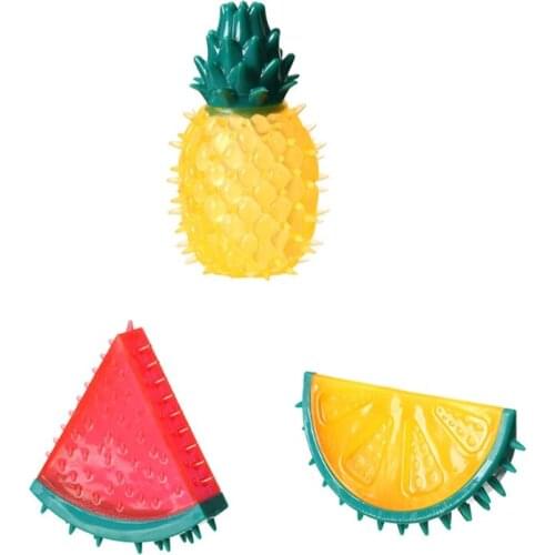 D0LD Dog Fruit Shaped Balls for Pets Training&Playing Outdoor/Indoor Pet Supplies Creative Cute Fruit Shaped Balls