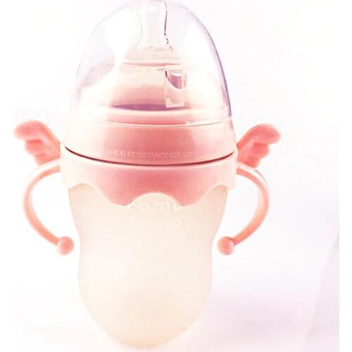 Baby Feeding Bottle Plastic Handles Anti-lost Strap Holder for Comotomo bottle handle Angel handle Wing grip