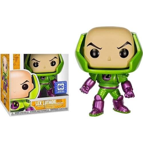 Funko Lex Luthor Vinyl Dolls #219 DC Superheroes Action Toys Figures Brinquedos Collection Model for Children Gifts with Box