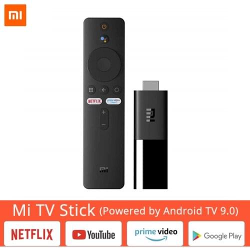 Global Version Xiaomi Mi TV Stick Android TV 9.0 HDR 1GB RAM 8GB ROM Bluetooth 4.2 Google Assistant Netflix Smart Home