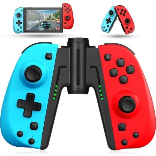 Wired/Wireless Controller for Nintendo Switch Joy Pad Replacement for Switch Programmable Macros Turbo, Motion Control