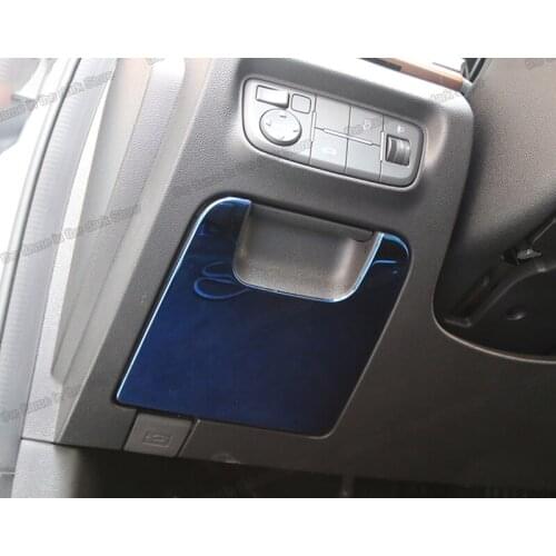 Lsrtw2017 Stainless Steel Car Driver Side Storage Box Handle Panel for Changan Eado 2018 2019 2020 Xt Accessories Auto Sticker