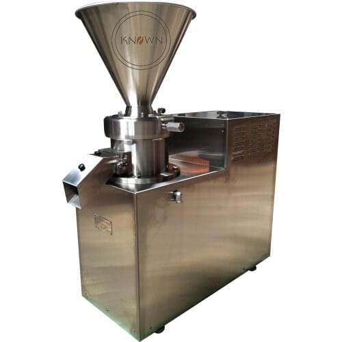 JMS-130 Colloid Mill Ppeanut Butter Making Machine Sesame Cchili Soymilk Nnuts Grinder StainlessSteel