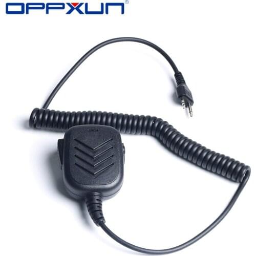 Shoulder Handheld Speaker Microphone PTT Accessory Black for Midland Alan 39 GXT550 GXT5000 75-785 75-786 75-810 Portable Radio