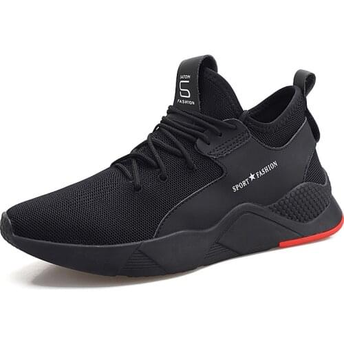 New Mesh mens casual shoes Lac-up mens shoes light and comfortable breathable hiking shoes Tenis Feminino Zapatos