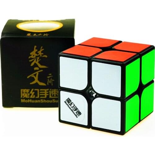 [Picube]MoYu MoHuanShouSu ChuWen 2x2 Magic Cube Puzzle Cubes Speed Cubo Square Puzzle Gifts Educational Toys for Children