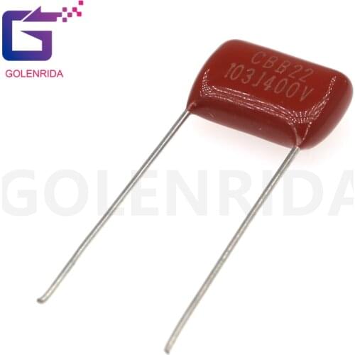 10PCS 400V103J 0.01UF 10NF 103 400V Pitch 10MM CBB Polypropylene film capacitor
