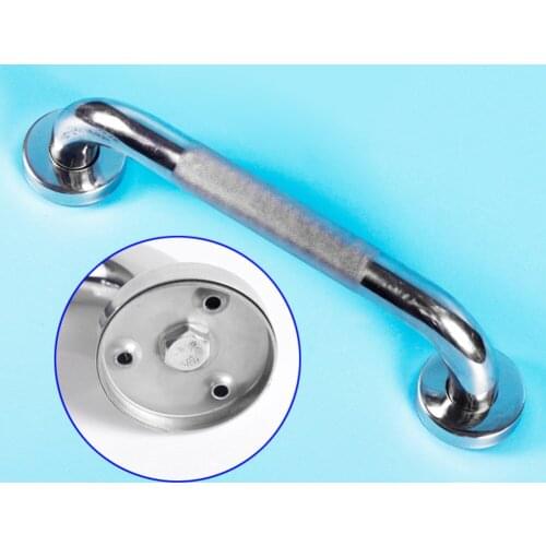 Shower Stainless Steel Straight Bathtub Grip Grab Bar Bathroom Safety Towel Rack Support Rail Wall Anti-slip Handrails Handle
