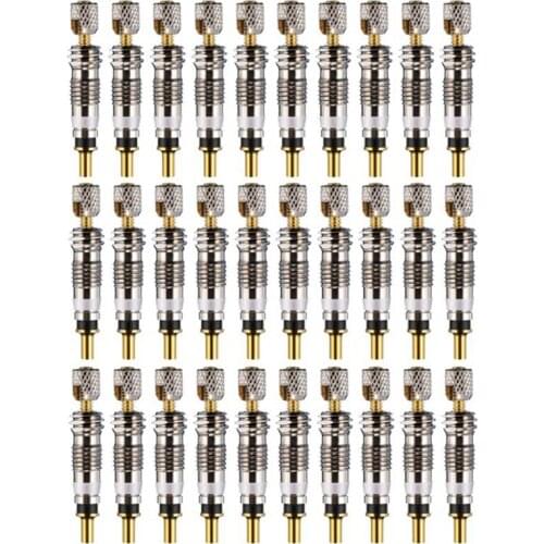 30 Pcs Presta Valve Core Bike Replacement Tubeless Core For Tubeless Road MTB Bike,Bicycle Accessories