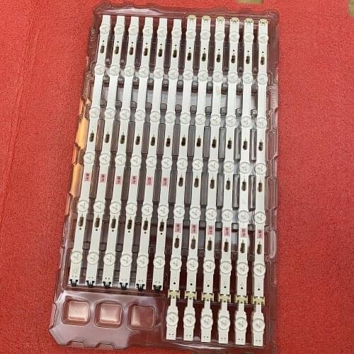 LED bar(12)for Samsung UE50JU6470U UE50JU6500 UE50MU6500 UN50JU7100 UN50MU6070 UN50MU6300 UN50JU6500 BN96-34796A 34795A 34709A