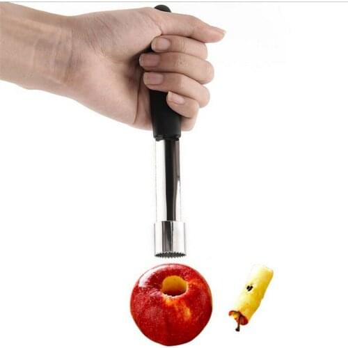 Apple core puller Stainless steel fruit corer Core remover Kitchen gadgets fruit and vegetable Tools
