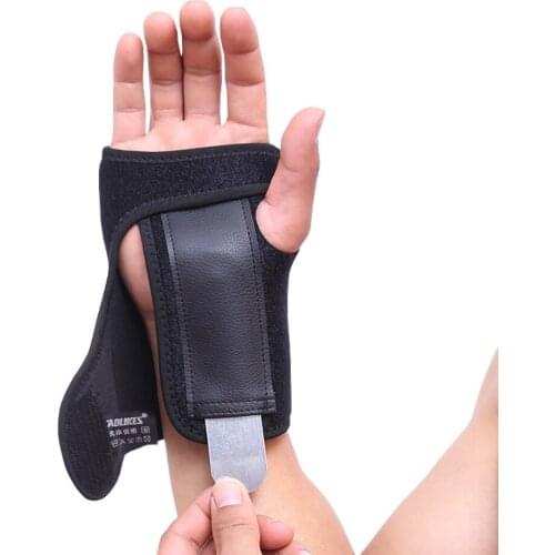 1Pcs Carpal Tunnel Hand Wrist Support Brace Splint Sprains Arthritis Band Belt Sports Safety Accessories