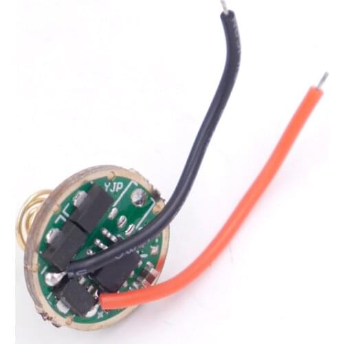 17mm 900mA AMC7135x3 1Mode 4.2V LED flashlight Circuit Driver Board for CREE XP-E XP-G XR-E IR850nm IR940nm UV365nm UV395nm LED