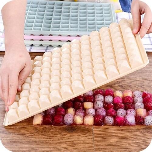 60 Grids Food Grade Silicone Ice Cube Maker Bar Ice Cubes Tray Pudding Mould DIY Tool Kitchen Accessories