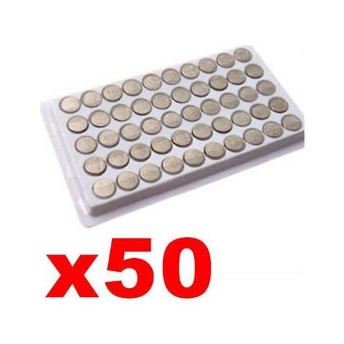 LR1130 AG10 LR54 1,55V 50x cell button battery for calculator offer and 99 S0259 sent from Italy
