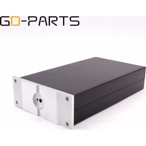 GD-PARTS 1PC Hifi AUDIO DIY Full Aluminum Chassis Headphone AMP DAC PREAMP Enclosure Case Box 155x60x261mm