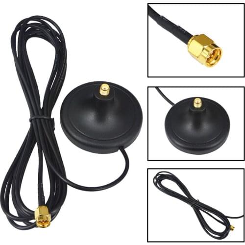 10pcs/lot WIFI Antenna Magnet Base with SMA RF connector gsm antenna 3g 4g magnetic stand