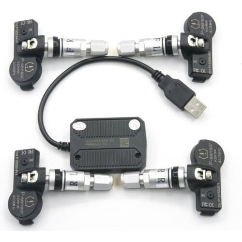 Owtosin TPMS Car Auto Wireless Tire Pressure Monitoring System for car dvd player navigation