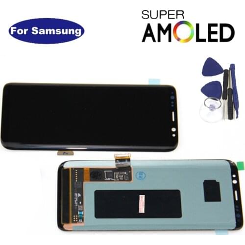 For Samsung Galaxy S8 Lcd Display S8 plus G950 G950F G955fd G955F G955 Replacement LCD Touch Digitizer Assembly