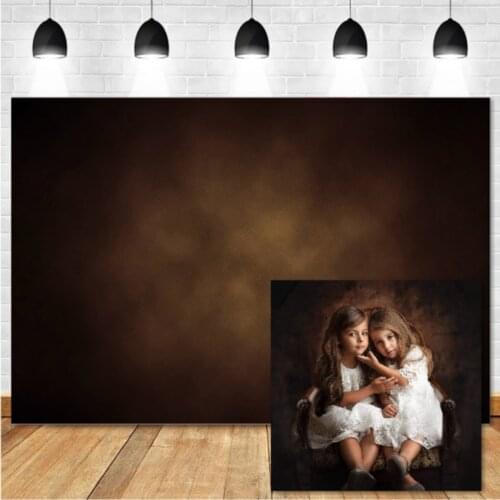 Photography Backdrops Grunge Abstract Solid Brown Wall Photo Booth Background Newborn Child Portraits Studio Photocalls W1838