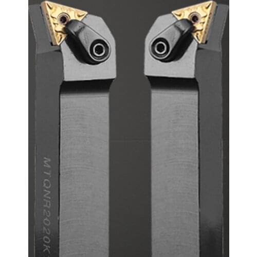 GULING CNC tool bar 107.5 degree cylindrical Turning tools bar MTQNR 1616H16 / 2020K16 / 2525M16 triangular cutter