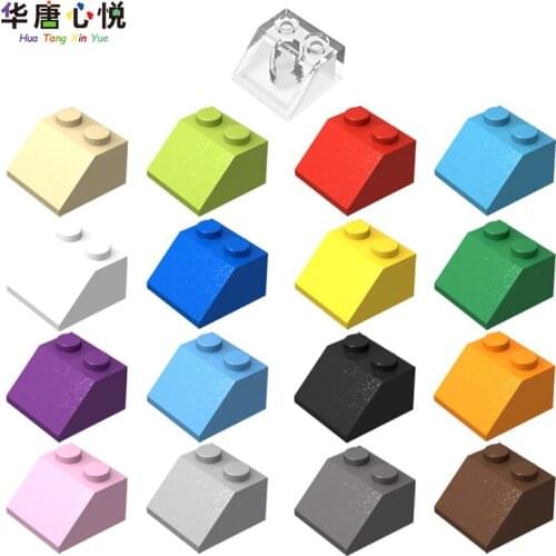 20PCS/Set 3039 MOC 2x2 45° Roof Tile Brick Assembles Accessories Parts Building Blocks Bricks Toys for Children Kids Gifts