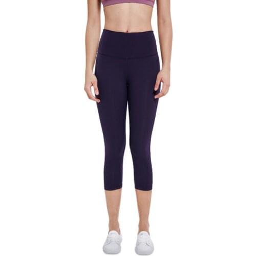 High Waist Capri Legging Skinny Sports Pants for Women Home Outer Running Wear Fast Dry Casual Pants Jogger